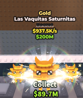 Gold Las Vaquitas Saturnitas